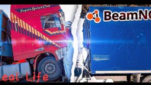 Аварии на реальных событиях в игре BeamngDrive #4