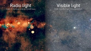 Cамое большое радиоизображение Млечного Пути