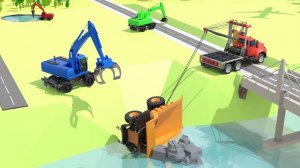 МУЛЬТИК МАШИНКИ ВИДЕО ПРО МАШИНКИ СТРОИТЕЛЬНАЯ ТЕХНИКА СЕРИЯ 10 ЦВЕТНЫЕ МАШИНКИ ИГРУШКИ МАШИНКИ