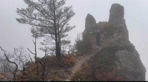 Адыгея. Скала «Чёртов палец»