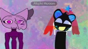 Коллаб со спрунки кошкой