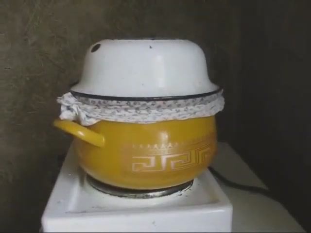 Деревенская пароварка старинным способом