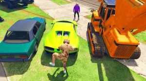 Я УКРАЛ НОВУЮ ТЕСЛУ КИБЕРТАНК ! - БИТВА ВОРОВ В ГТА 5 ОНЛАЙН