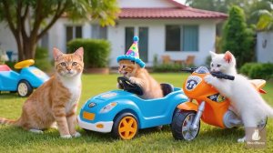 Как котикам на день рождения подарки купили