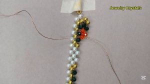 Милое колье из бусин 🌞