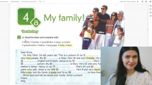 УРОК 4A Рабочая Тетрадь | Spotlight 5 | My Family | Английский 5 класс