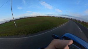 Вид из Ларгуса на ходу insta360 x2