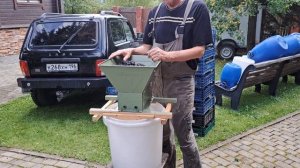 Делаю вино из технического винограда 2024 год.. Краткий курс