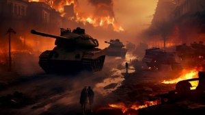 Рандом Мира танков поджигает пукан.