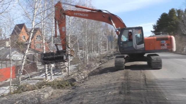 Экскаватор мульчер смотреть онлайн