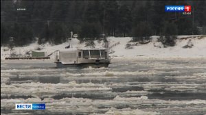 На реках республики начался ледостав