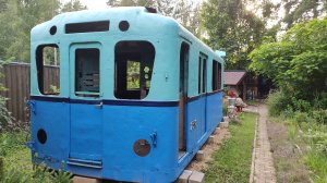 Музей МЕТРО НА ДАЧЕ. Вагон метро типа "Д". Июль 2025