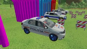 МУЛЬТФИЛЬМ ДЛЯ МАЛЫШЕЙ ПРО ПОЛИЦЕЙСКИЕ МАШИНКИ. ВЕСЕЛЫЕ МИГАЛКИ И СИРЕНЫ.