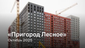 «Пригород Лесное» / октябрь 2025