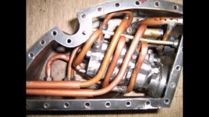 Масляный 3-х секционный насос газотурбинного двигателя