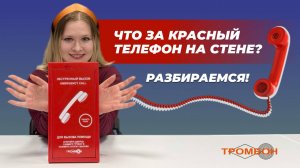 Что за красный телефон на стене? Разбираемся!