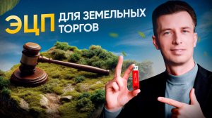 Как получить ЭЦП для земельных торгов: какую выбрать и как подписать документы ЭЦП онлайн