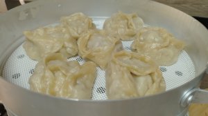 Манты-узбекский рецепт. Мясо+картофель.