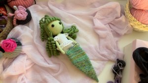 Вязовлог|русалки|носочки|театр|марафон Осенний бум амигуруми