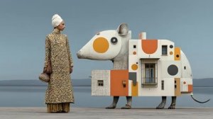 Odd AI Portraits of Characters and their Pets