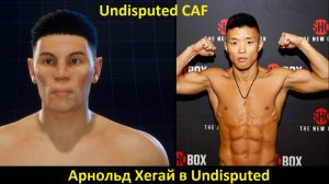 Арнольд Хегай в Undisputed: полная инструкция по созданию бойца (Undisputed CAF)