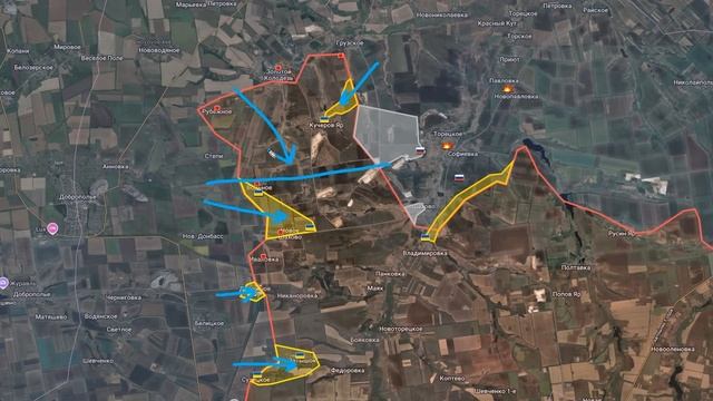 СРОЧНО! Покровск: Зачистка города завершается💥Карта боевых действий на 7 ноября 2025 г