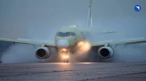 Импортозамещённый SJ-100 прошёл испытания на защиту двигателей от воды.