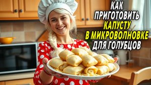 Как приготовить капусту в микроволновке для голубцов