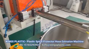 Линия по производству спиральных защитных труб из полипропилена