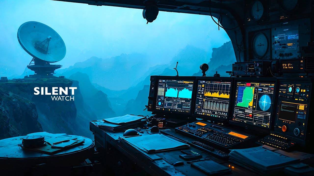SILENT Watch  Mysterious Sci-Fi Ambience for Focus, Study & Sleep 1080