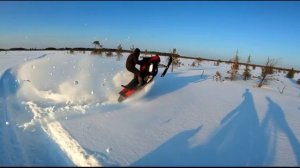 Каскадёры на мототехнике 2 | Наши зимние покатушки