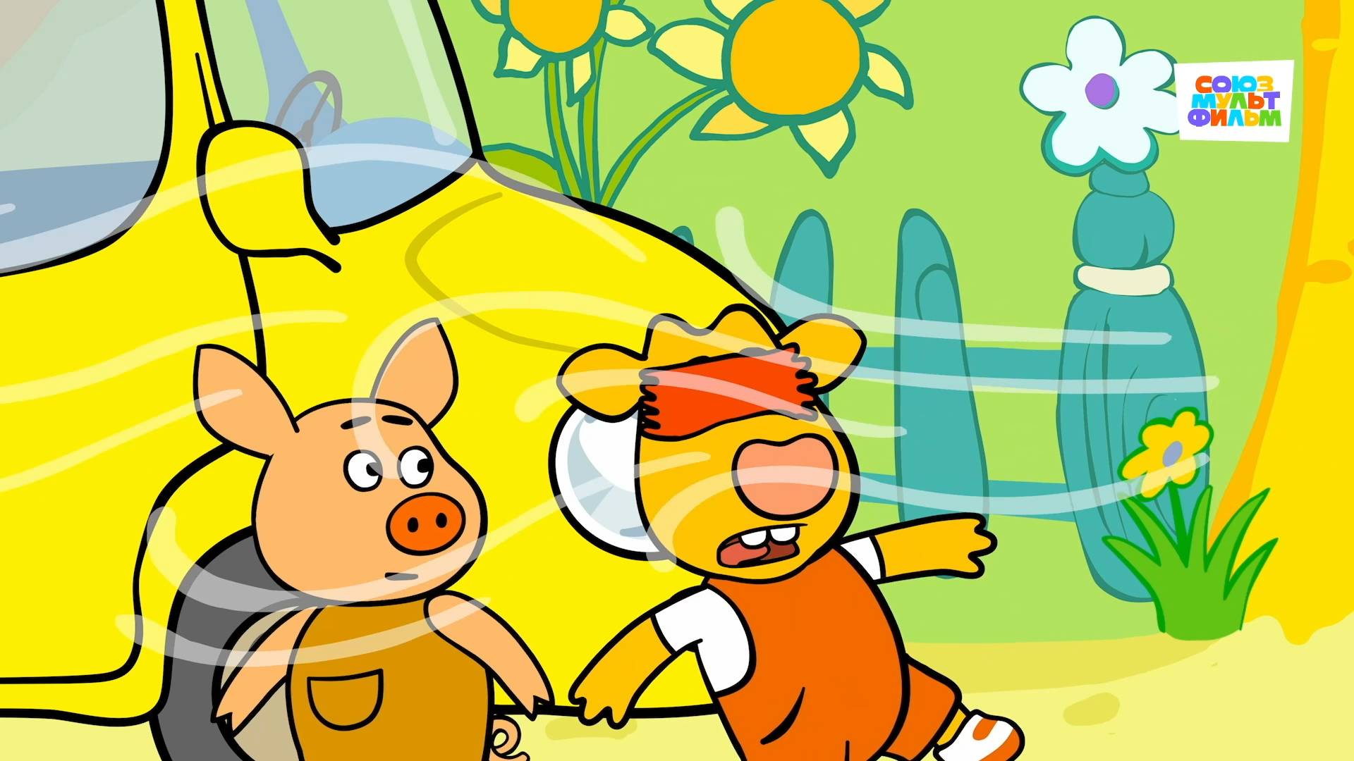 Оранжевая корова - 175 серия. Ну и ветер - Союзмультфильм HD