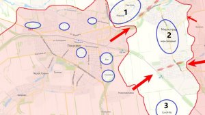 СВО новости на 7 ноября 2025 - Карта боевых действий на Украине сейчас