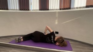 расслабляющая практика Пилатес перед сном