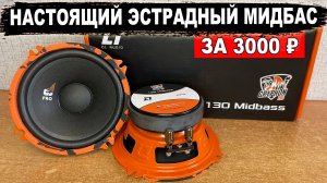 Эстрадный мидбас за 3000₽ с реальными низами и высокой громкостью! DL Audio Gryphon Pro 130 Midbass