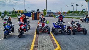 Городские двиЖения на квадрах 😎🤟🏻