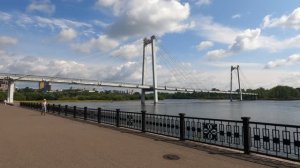 Красноярск, вантовый мост июль 2023г.