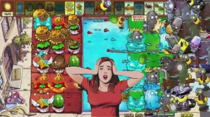 Супер Битва Растения против Зомби Гибридная версия v3.9.9 Plants vs. Zombies