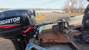 GLADIATOR 9 9 PRO ОБКАТКА  УСТАНОВКА ТАХОМЕТРА ШАШЛЫ