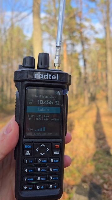 radtel RT 950 pro SSB приём 10455кГц смотреть онлайн