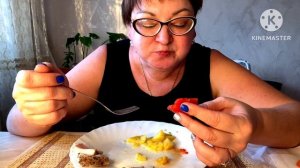 Все очень просто/Картошка и сальцо👍/После работы загружена по полной🙈