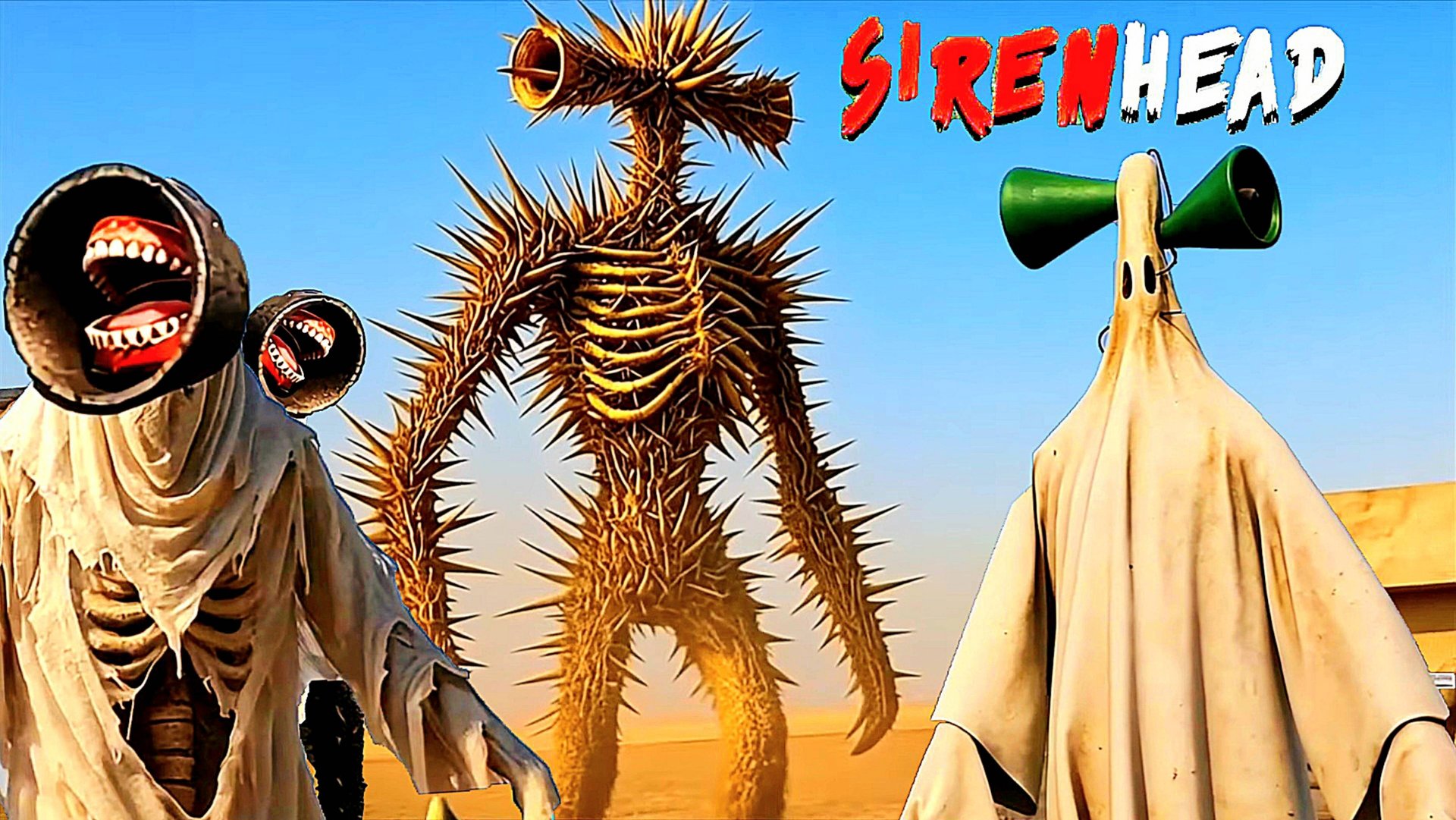 📢 СИРЕНОГОЛОВЫЙ 📢 - ВИДЫ. СИРЕНОГОЛОВЫЙ ТРЕВОРА ХЕНДЕРСОНА.