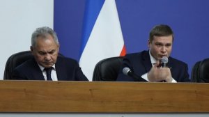 Валентин Коновалов на выездном совещании в Саяногорске