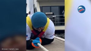 Сила духа: ветеран СВО установил рекорд мира, буксируя 50-тонную яхту