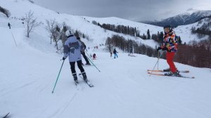 Сочи Красная поляна трасса Явор!