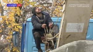 Мурал на стене здания ЦГБ