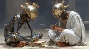 AI Short Film space universe