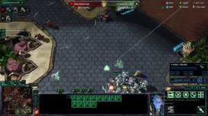 SC2 PvT мой редкий вин против алмаза
