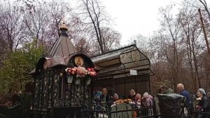 Молебен на могилке Святой Блаженной Матроны Московской 04-11-2025