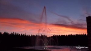 Плавающий фонтан Aqua Control серии Combo с насадкой Weeping Willow & Sky Geyser